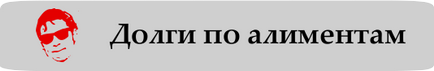 Долги по алиментам. Юрист. Вологда.
